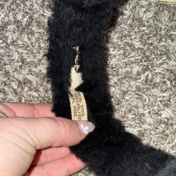 UGG Black Shearling Earmuffs main image 4